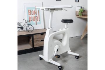 Picture of [FLOOR MODEL CLEARANCE] ATLAS Height Adjustable Work Desk-Bike (Deskcise)