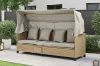 Picture of [FLOOR MODEL CLEARANCE] COSTA Adjustable Outdoor Lounge Day Bed with Canopy