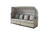 Picture of [FLOOR MODEL CLEARANCE] COSTA Adjustable Outdoor Lounge Day Bed with Canopy