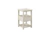 Picture of  [FLOOR MODEL CLEARANCE] ELIAN 1-Drawer Side Table (Cream)