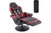 Picture of [FLOOR MODEL CLEARANCE] ZESTIE 360° Swivel Adjustable Height Massage Gaming Recliner Chair with Cupholder and Side Pocket (Red & Black)