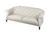 Picture of [FLOOR MODEL CLEARANCE] TORONTO 3 Seater Button Tufted Genuine Leather Sofa