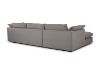 Picture of [FLOOR MODEL CLEARANCE]  SERENA Feather-Filled Sectional Fabric Sofa - Chaise Facing Left