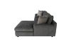 Picture of  [FLOOR MODEL CLEARANCE] HAYVA Feather-Filled Fabric Sectional Sofa - Chaise Facing Right