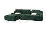 Picture of  [FLOOR MODEL CLEARANCE]  BRUNO Corduroy Sectional Chaise Facing Left Compressed Sofa
