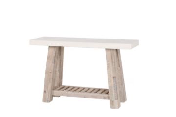 Picture of [FLOOR MODEL CLEARANCE] ANTON Solid Acacia Wood Console Table