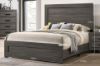 Picture of (FLOOR MODEL CLEARANCE) ROMNEY Queen Size Bed Frame (Grey) 