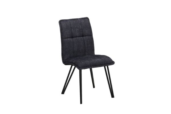 Picture of [FLOOR MODEL CLEARANCE] NOBLE Fabric Dining Chair (Black)