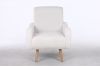 Picture of [FLOOR MODEL CLEARANCE] CLOUDTOP Teddy Fabric Lounge Chair (White) 