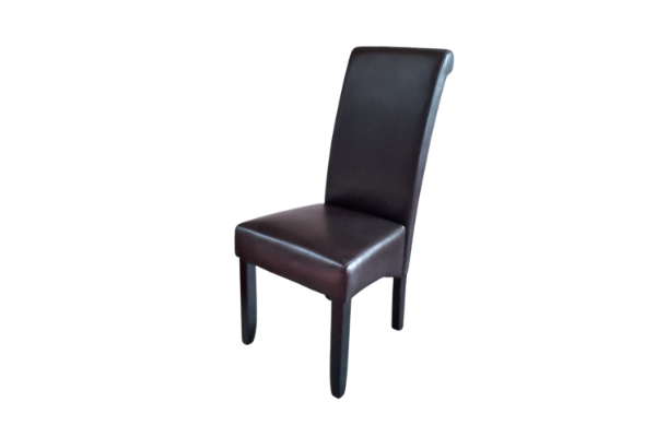 Picture of [FLOOR MODEL CLEARANCE] HAPER High Back Dining Chair (Brown)