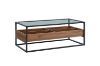 Picture of [FLOOR MODEL CLEARANCE] GLACIER 110 Tempered Glass Top Coffee Table 