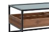 Picture of [FLOOR MODEL CLEARANCE] GLACIER 110 Tempered Glass Top Coffee Table 