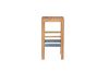 Picture of [FLOOR MODEL CLEARANCE] BALI Solid Teak Wood Outdoor Bar Stool 