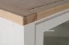Picture of [FLOOR MODEL CLEARANCE] SICILY 130x100cm 4-Door Solid Wood with Ash Top Display Cabinet