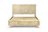 Picture of [FLOOR MODEL CLEARANCE] AKAROA Solid Acacia Wood Queen Size Bedframe