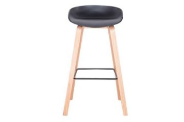 Picture of [FLOOR MODEL CLEARANCE] PURCH Bar Stool - H75 (Black) 