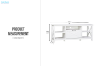 Picture of  [FLOOR MODEL CLEARANCE]  DARIN 150 TV Unit 