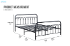 Picture of LIRA Metal Bed Frame - Double Size