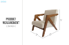 Picture of ARROW Solid Wood Armchair