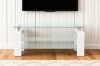 Picture of HORIZON Glass 120 TV Unit (White)
