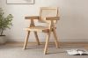 Picture of CHANDIGARH Solid Wood Replica Armchair (Natural)