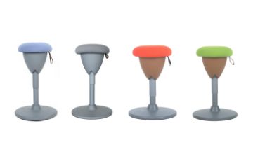 Picture of MOVI 360° Swivel Adjustable  Height Wobble Chair  (Multiple Colours)