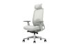 Picture of VEYRA Premium High Back Office Chair with Adjustable Headrest, Backrest & Lumbar Support, 3D Armrests and Seat Slider  