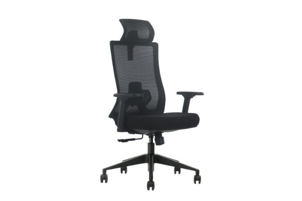 Picture of MAVEN High Back Office Chair with Adjustable Headrest, Backrest & Lumbar Support & 3D Armrest