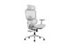 Picture of FLEXO Height Adjustable Mesh Seat Office Chair with Footrest (Grey)