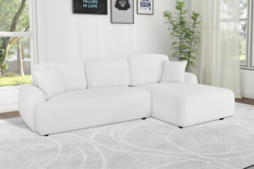 Picture of BADEN Fabric Sectional Chaise Facing Right Sofa