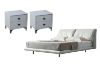 Picture of HOVER 3PC Bedroom Combo Set (Silver Grey) - Queen Size