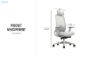 Picture of VEYRA Premium High Back Office Chair with Sliding Seat