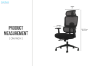 Picture of FLEXO Height Adjustable Mesh Office Chair (Dark)