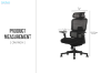 Picture of FLEXO Pro Height Adjustable Mesh Office Chair with Footrest (Dark)