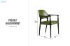 Picture of VOSS Solid Ash Wood Armchair - Each