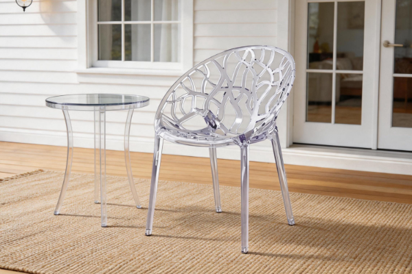 Picture of FLORA Stackable Transparent Chair