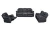 Picture of  [FLOOR MODEL CLEARANCE]  GAVIN 3 Seat with Drop Down Cup Holders & Wireless Charger Manual Reclining Sofa (3RRC) 