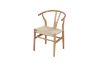 Picture of WISHBONE Solid Beech Wood Y Replica Chair (Natural) - 49x57x75