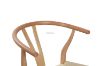 Picture of WISHBONE Solid Beech Wood Y Replica Chair (Natural) - 49x57x75