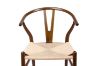 Picture of WISHBONE Solid Beech Wood Y Replica Chair (Walnut) - 49x57x75