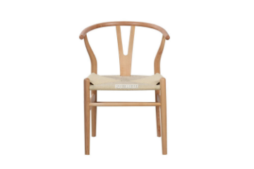 Picture of WISHBONE Solid Beech Wood Y Replica Chair (Natural) - 49x57x75