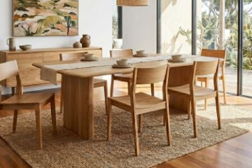 Picture of LINTON 210/240 Australian Marri Hardwood Dining Table