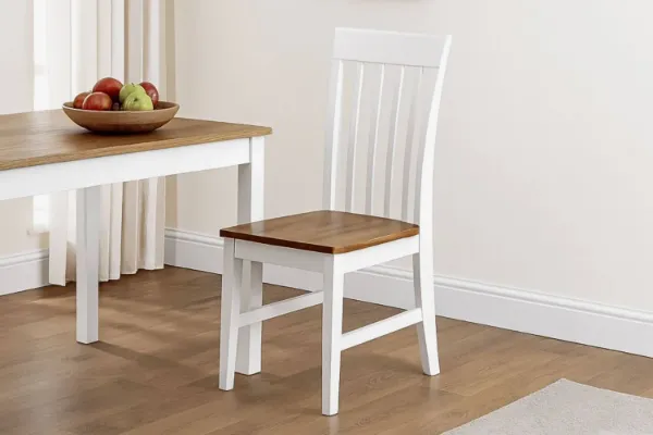 Picture of [FLOOR MODEL CLEARANCE] CHRISTMAS Solid Acacia Wood Dining Chair 