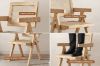 Picture of CHANDIGARH Solid Wood Replica Armchair (Natural)