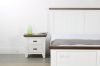 Picture of [FLOOR MODEL CLEARANCE]  CAROL 2-Drawer Solid Acacia Wood Bedside Table