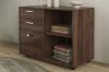 Picture of [FLOOR MODEL CLEARANCE] CRUZ Mobile File Cabinet with Password Lock & Wheels (Brown)