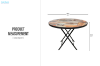 Picture of  [FLOOR MODEL CLEARANCE] Rune D90 Round Folding Table 