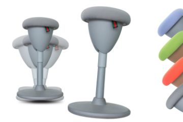 Picture of MOVI Height Adjustable 360° Swivel Self-Balancing Wobble Stool (Multiple Colours)