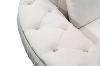 Picture of [FLOOR MODEL CLEARANCE]  PIEDMONT Chesterfield Velvet Sectional Sofa (Beige)