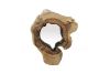 Picture of  [FLOOR MODEL CLEARANCE] TAMARIND Solid Teak Wood Small Hanging Mirror